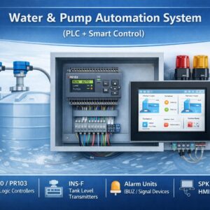 Water & Pump Automation System (PLC + Smart Control)